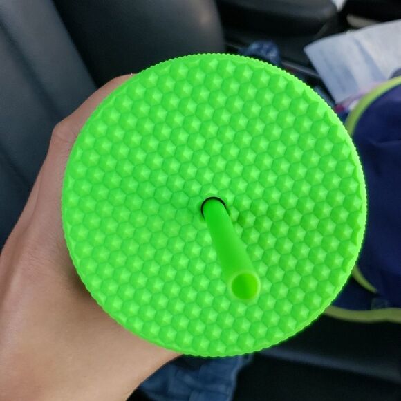 Starbucks Neon Green Studded Bling Cold Cup 16oz new with tags - Picture 4 of 6